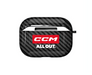 Black airpod case with ccm logo