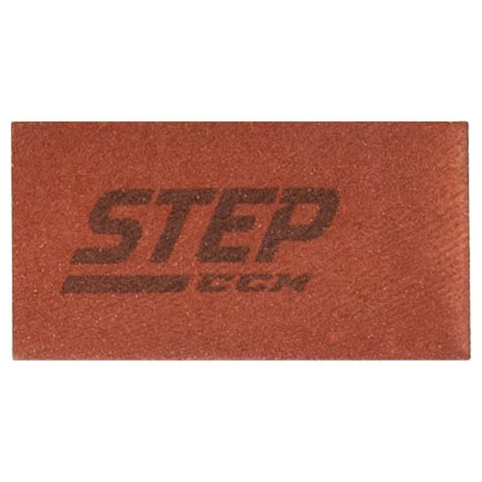 red honing stone and cloth