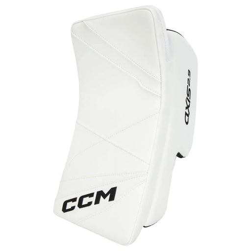 white goalie blocker
