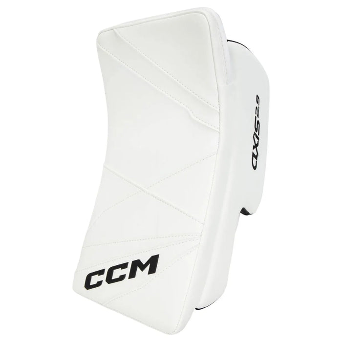 white goalie blocker