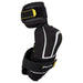 Black elbow pads with white detail