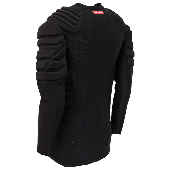 black padded goalie long sleeve