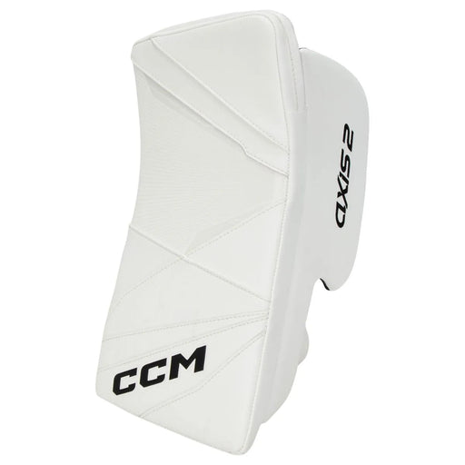 white goalie blocker