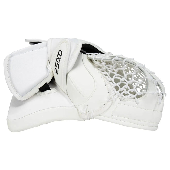White goalie glove