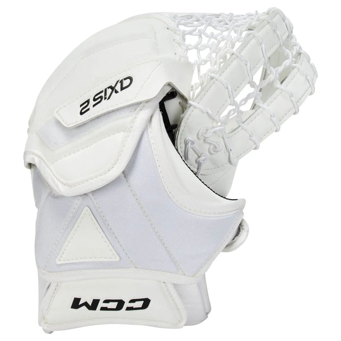 White goalie glove