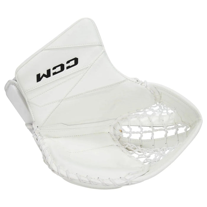 White goalie glove