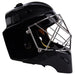 Black goalie helmet