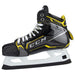 Black skates with yellow features