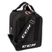 Black puck bag with white ccm logo