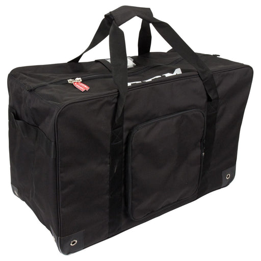Black hockey gear bag