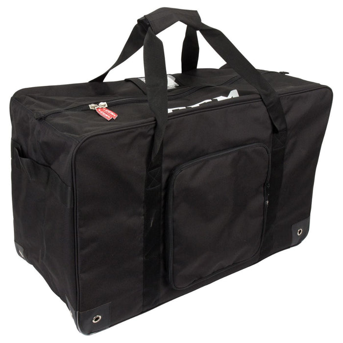 Black hockey gear bag