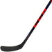 Black stick with red detail and blue highlights
