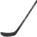 Grey hockey stick with holographic yellow and silver detail