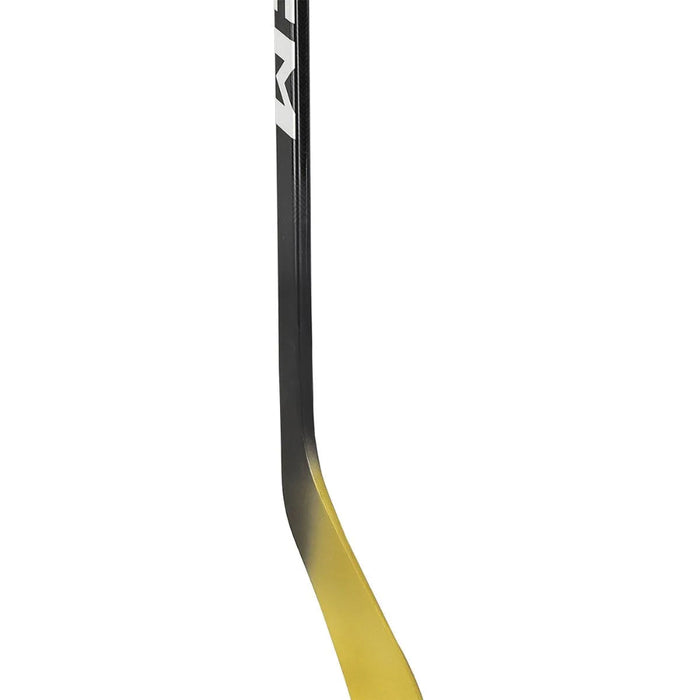 Black stick with yellow blade and details