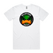 white tshirt with ducks logo